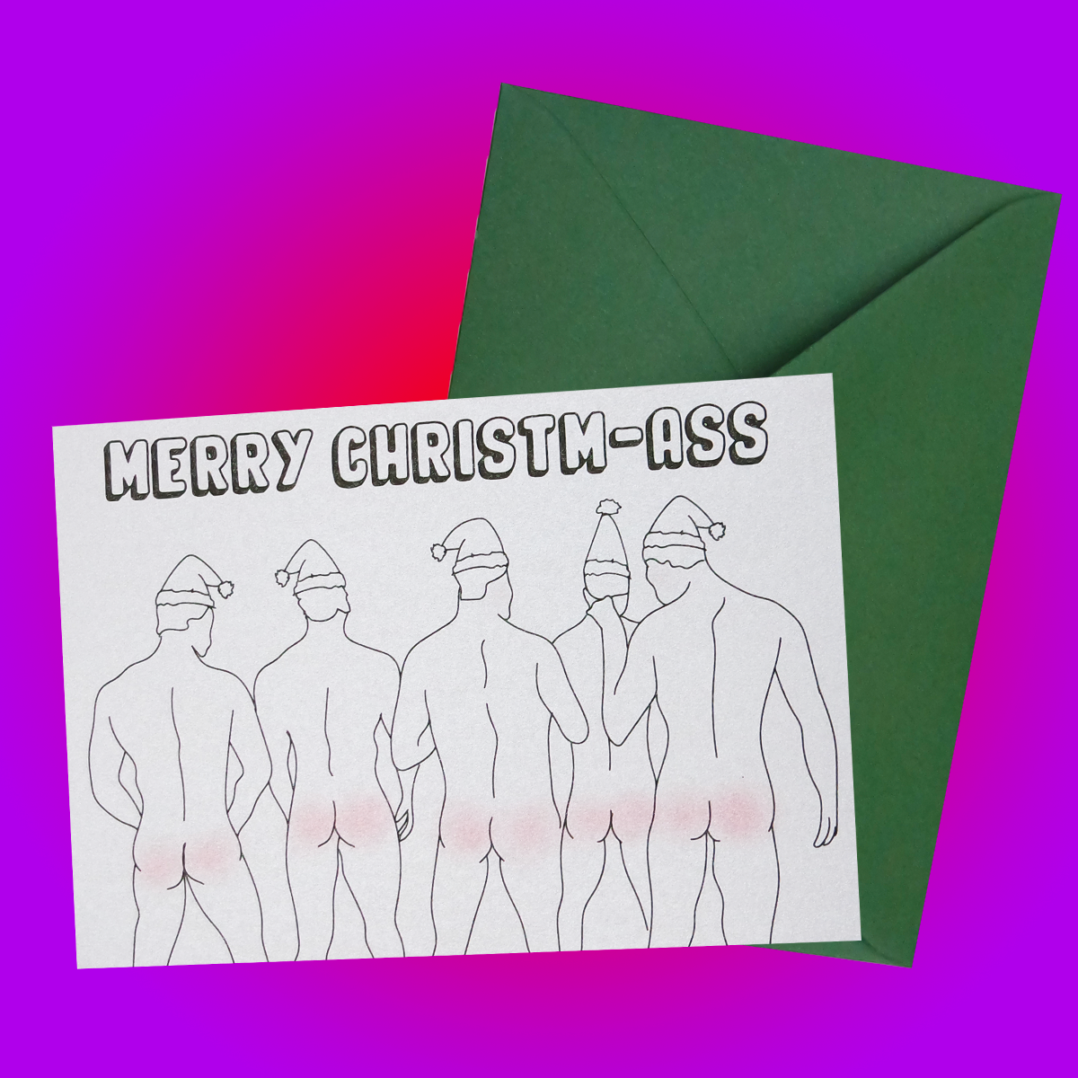 Christmas Cards with envelope - set of 10