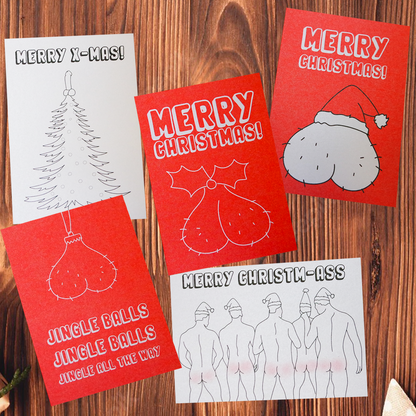 Christmas Cards with envelope - set of 10